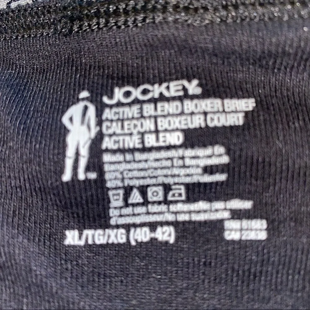 𝅺JOCKEY Men's Boxer Brief XL 40-42